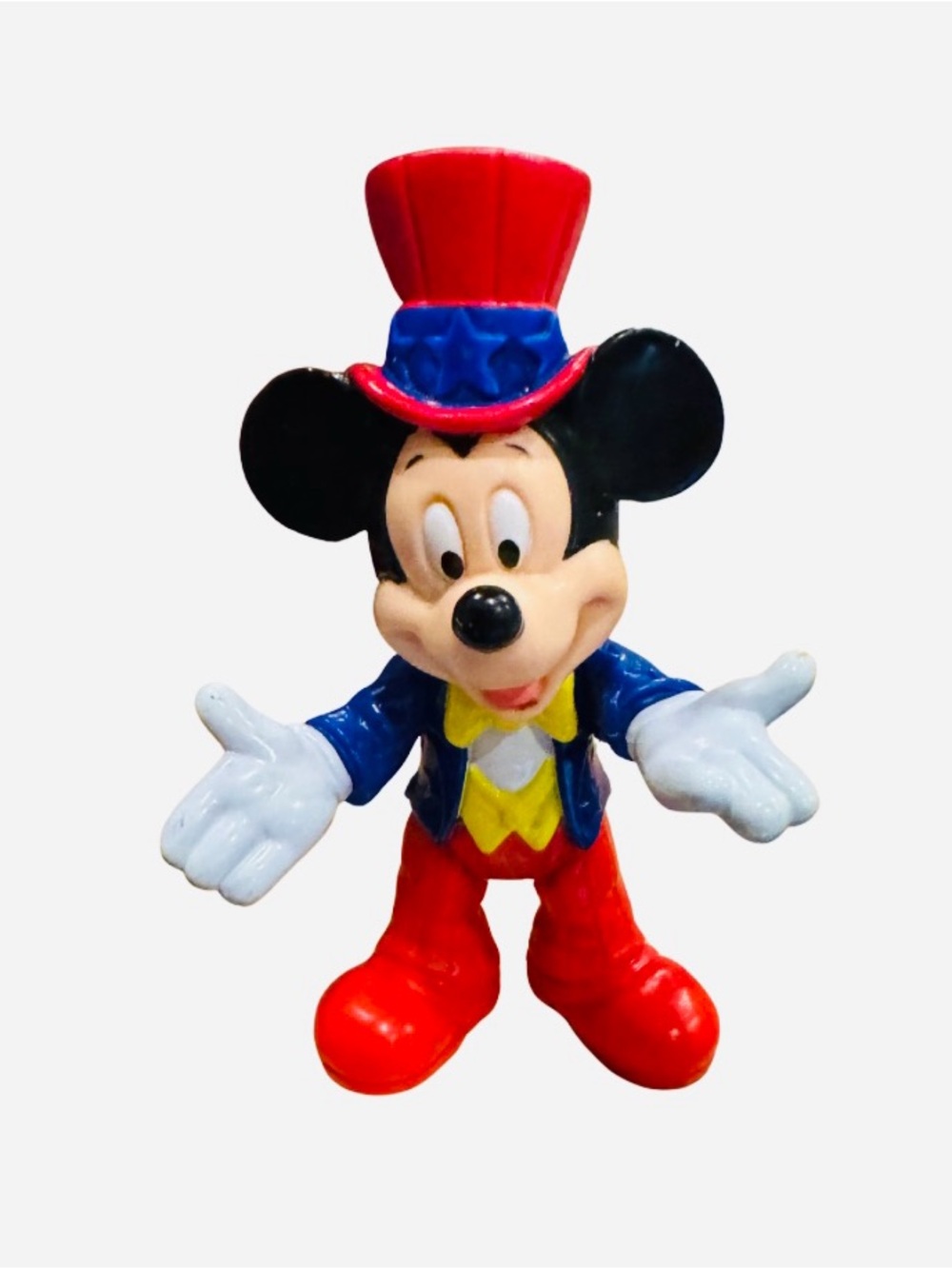 Disney Mickey Mouse Posable Action Figure 3.75” Epcot Center